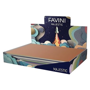 Cartoncino Favini 25x35 Majestic 250 gr. Box da 130 ff.