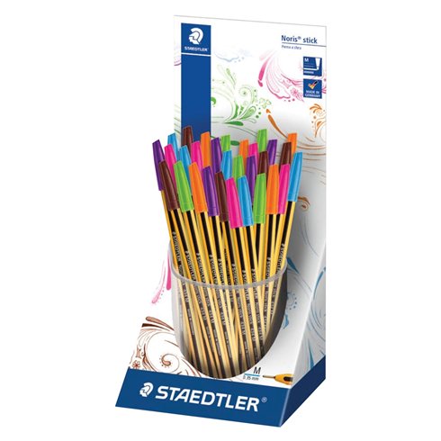 Penne Staedtler Noris 434 30 pz. Colori Assortiti