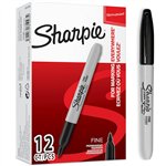 Marker Sharpie Fine Nero 12 pz.