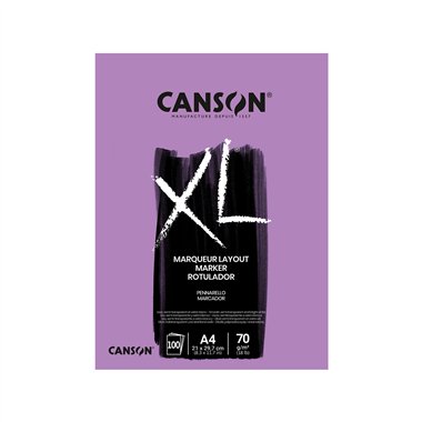 Blocchi Canson XL Marker A4 100 ff 70 gr.