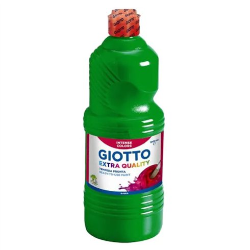 Colori a Tempera Giotto 1000 gr. 12 Verde