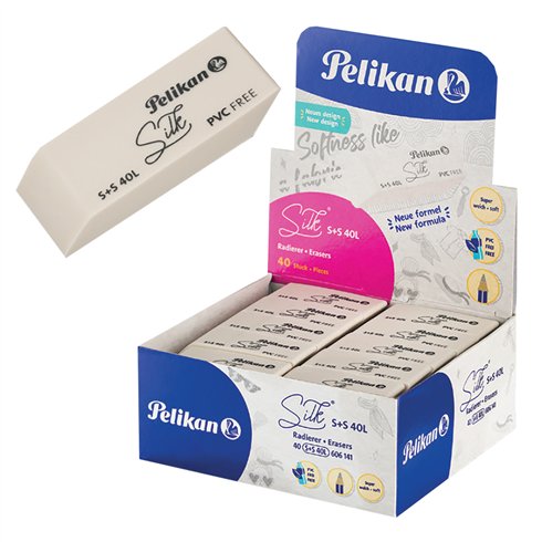 Gomme Pelikan S+S 40L 40 pz.