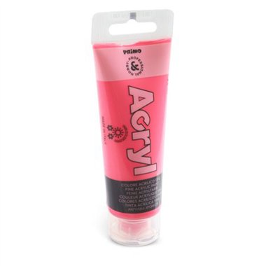 Colori Acrilici Primo   75 ml. Rosa Fluo