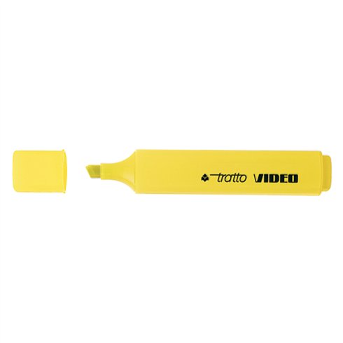 Evidenziatori Tratto Video Pastel Giallo Limone