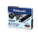 Cartucce Stilografiche Pelikan TP/6 Nero 6 pz.