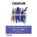 Blocchi Canson Graduate Mix 378 A3 20F 200 gr.