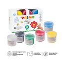 Colori a dita Primo  50 gr. 6 colori