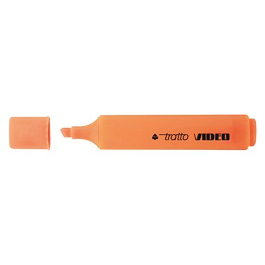 Evidenziatori Tratto Video Classic Arancio