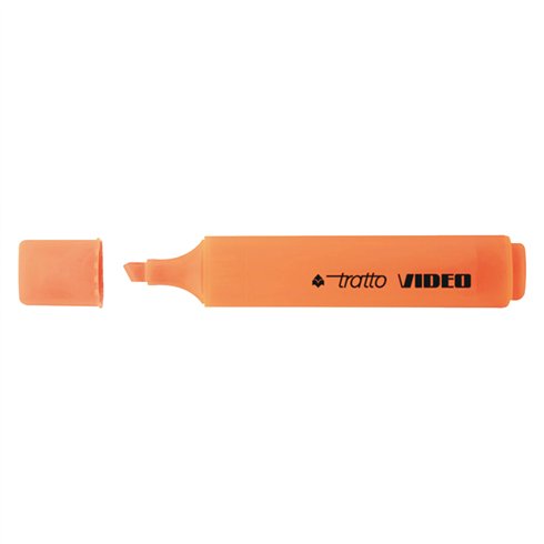 Evidenziatori Tratto Video Classic Arancio