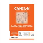 Blocchi Carta Millimetrata Canson 23x33 10F 25 pz.