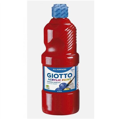 Colori Acrilici Giotto 500 ml. Rosso