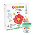 Colori a dita Primo 100 gr. 4 colori