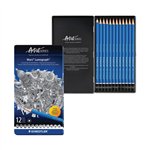 Matite Staedtler Lumograph Set 12 gradazioni morbide