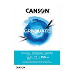 Blocchi Canson Graduate Watercolour A3 20F 250 gr.