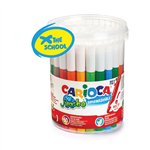 Pennarelli Carioca Jumbo Hard Box 30 col.