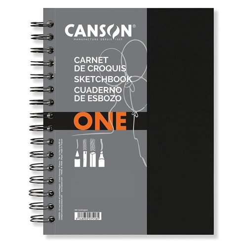 Blocchi Art Book One Canson Spiral A4 80 ff 100 gr.