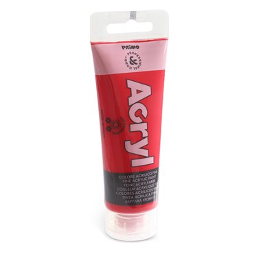 Colori Acrilici Primo   75 ml. Carminio