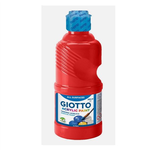 Colori Acrilici Giotto 250 ml. Rosso