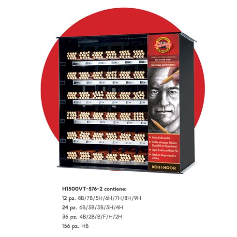 Matite Kohinoor H1500 Expo da 576