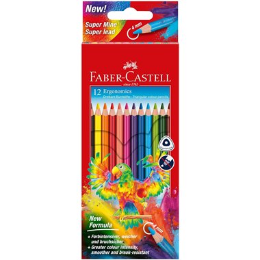 Pastelli Faber 4.0 Triangolari Ergonomici 12 pz. 116512
