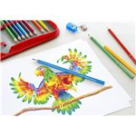 Pastelli Faber 4.0 Triangolari Ergonomici 24 pz. 116544