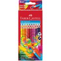 Pastelli Faber 4.0 Triangolari Ergonomici 24 pz. 116544