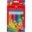 Pastelli Faber 4.0 Triangolari Ergonomici 18 pz. 116514