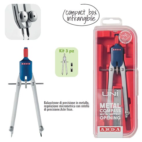 Balaustroni Arda UNI 3 pz. CO11UNI