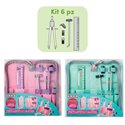 Balaustroni Arda Pastel 6 pz. in astuccio zip  CO1PAS