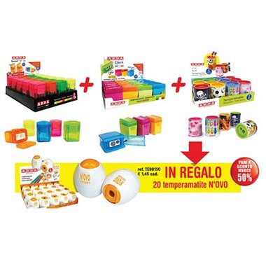 Arda Assortimento Temperini 52 pz. + 20 omaggio 90 ( Fine Stock)
