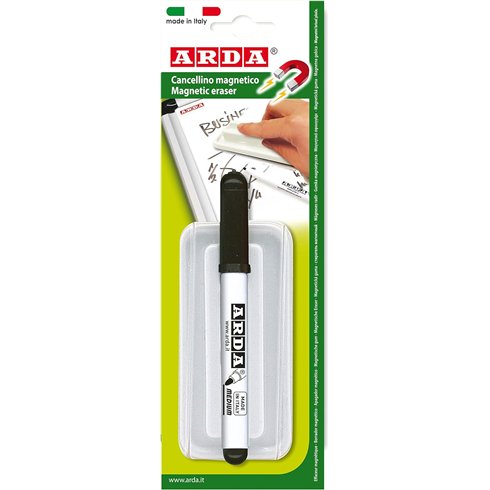 Cancellino Magnetico + 1 Pennarello in blister Arda (Fine Stock)