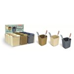 Arda Mydesk Vintage Bicchieri Porta Penne Expo 9 pz. Assortiti
