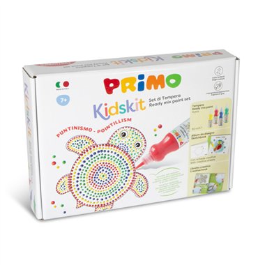 Primo Kidskit Set Tempera Ready Mix Puntinismo