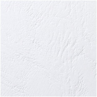 Cartoncino Similpelle GBC A4 Bianco 100 ff