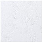 Cartoncino Similpelle GBC A4 Bianco 100 ff