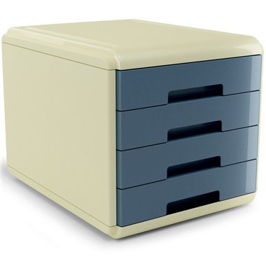 Arda Mydesk Vintage Cassettiera Sugar Azzurro