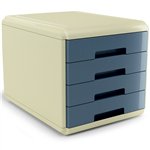 Arda Mydesk Vintage Cassettiera Sugar Azzurro