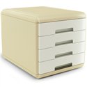 Arda Mydesk Vintage Cassettiera Milk Avorio