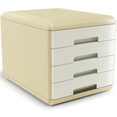 Arda Mydesk Vintage Cassettiera Milk Avorio