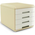 Arda Mydesk Vintage Cassettiera Milk Avorio
