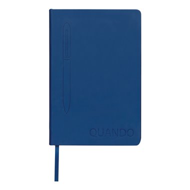 Notebook Quando con penna Blu 15 x 21 righe