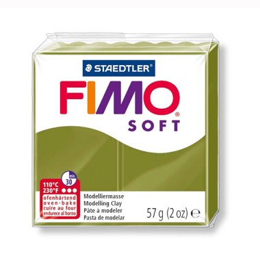 Fimo Soft 57 56 gr. Verde Oliva