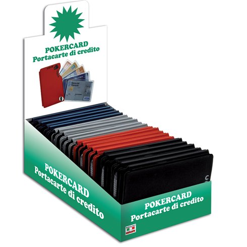 Porta Card Alplast  905L Poker Card Similpelle in expo