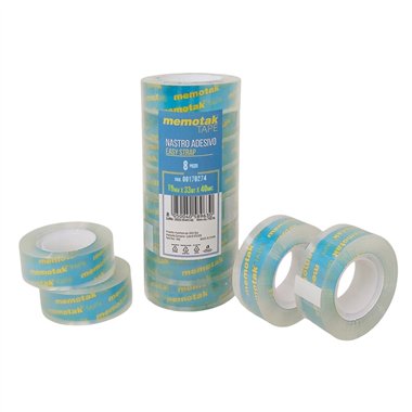 Nastro Adesivo Memotak Tape 19x33 8 pz. Easy Strap