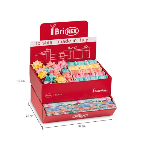 Carta Regalo Sadoch Kit 180 pz. Brirex Raso Camelia RASOCOORD31G