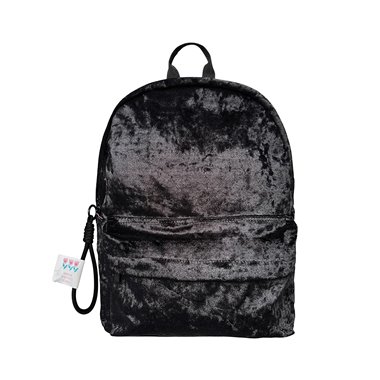 Zaino Olli Crushed Black 30x14x41