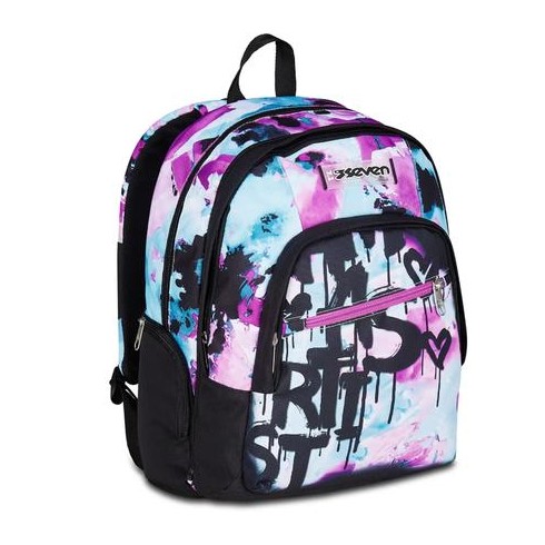Seven 25/D Zaino Dual Detach Quick Graffiti Girl