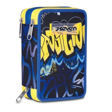Seven 25/D Astuccio 3 Zip Hidden Spot Boy