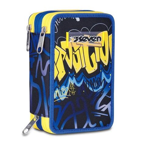 Seven 25/D Astuccio 3 Zip Hidden Spot Boy