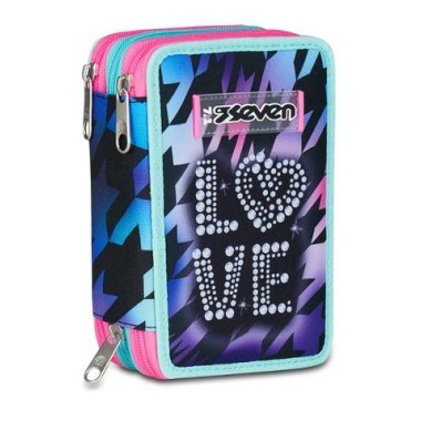 Seven 25/D Astuccio 3 Zip Glow Love